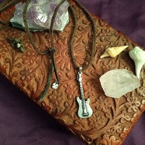 Lucky Brand Guitar Necklace